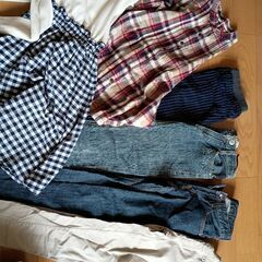 150 女の子　洋服　まとめ売り　ジャケット　ワンピース　ジーンズ　コートの画像