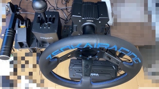 引取のみ ハンコン moza r9ドリフトバンドルセット