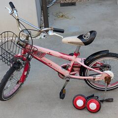 子供用自転車　16インチ　補助輪付属　幼児　ラジオフライヤー