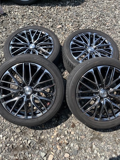 道東 ウェッズ レオニス 17インチ 205/50R17 4本 5h 114.3