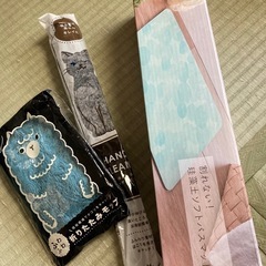 珪藻土バスマット●お掃除モップ
