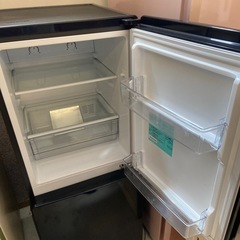 K2505-090 Haier ノンフロン冷凍冷蔵庫 JR-NF148B 2021年製 動作確認済 キズ汚れ有りの画像