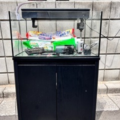 PAS製オールガラス水槽セット
