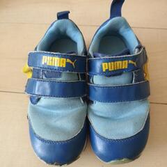 【中古品】PUMA　18センチ　靴