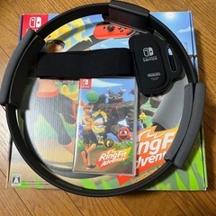 リングフィットアドベンジャー　Switch　ソフト等
