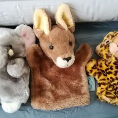 ぬいぐるみ⑥　ハンドパペット３体