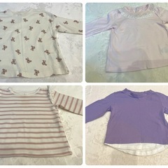【80サイズ】長袖ベビー服 4枚 の画像