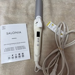 サロニア　2way ヘアアイロン　SALONIA