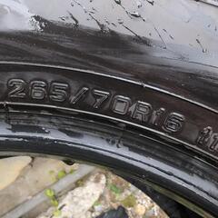 ランクル　スペアタイヤ等に　265/70-16 1本の画像