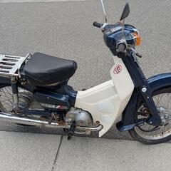 【要整備】スーパーカブC50 カスタム　4速セル有　アウスタロングキャリア付の画像