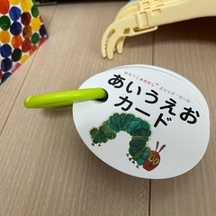 はらぺこあおむしカードと伸縮ハンガーセットの画像
