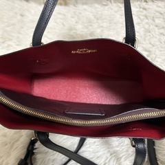 2way COACH コーチ  ハンドバッグ レザー ブラック  C4084の画像