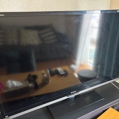 つかないテレビ　52インチ
