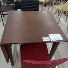 ★ジモティ割あり★  ダイニングテーブルセット ブラウン H71...