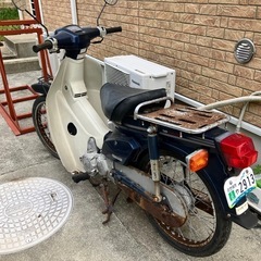 スーパーカブ　バイク　原付　　原動機付自転車　の画像