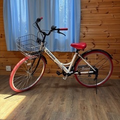 シティサイクル　自転車26インチ