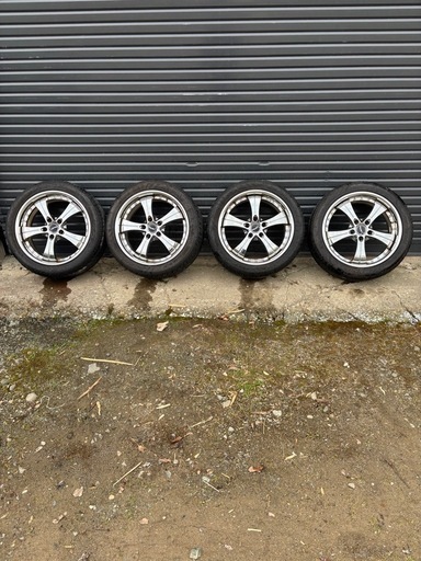 weds bellona 18インチ　４本　バリ溝　225/45r18