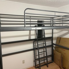 現行品　IKEA 二段ベットフレームの画像
