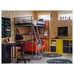 現行品　IKEA 二段ベットフレームの画像