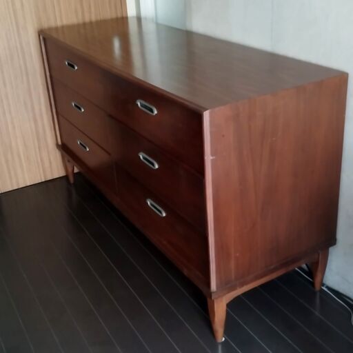 商談中】ヴィンテージ アメリカ製 三段チェスト 木製 家具