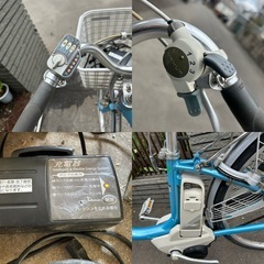 【物置整理】YAMAHA電動シティサイクル　バッテリー弱
　の画像