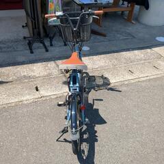 YAMAHA 電動アシスト自転車 PAS CITY 20インチ 水色 自転車カバー付き  動作確認済み【浜村鹿野温泉ICから3分 買取本舗、 宮本リサイクル 営業時間9～19時 定休日水曜のみ←連絡できませんm(_ _)m】の画像