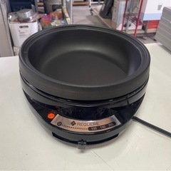 和平フレイズ グリルパン5点セット レギュール 蓋欠品 MGP-105 焼肉 たこ焼き しゃぶしゃぶ 蒸し器 スチーマー 通電確認済 中古 ④の画像