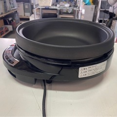 和平フレイズ グリルパン5点セット レギュール 蓋欠品 MGP-105 焼肉 たこ焼き しゃぶしゃぶ 蒸し器 スチーマー 通電確認済 中古 ④の画像