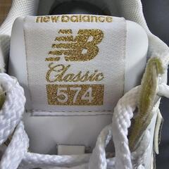 【new balance】未使用品スニーカー 22.5cmの画像