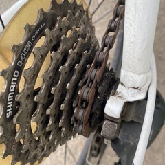 クロスバイク本体アルミです
の画像