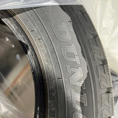 ダンロップ　スタッドレスタイヤ四本セット　2019年製造の画像
