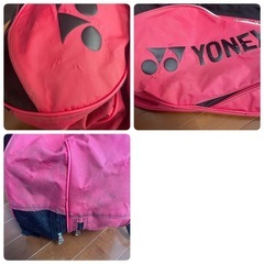YONEX ラケットバッグ　ピンクの画像