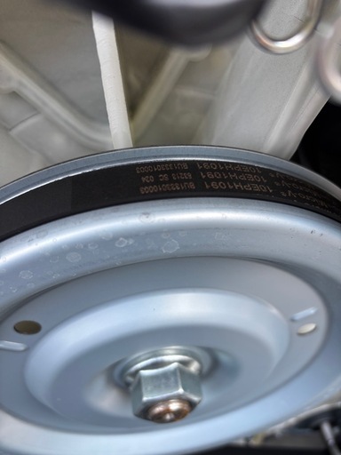 【取引中】【分解洗浄・消耗品交換済み】パナソニック　ドラム式  NA-YVX530L 洗濯9kg 乾燥 6kg 左開き  Vベルト、給