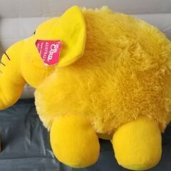 ぬいぐるみ⑯　黄色のゾウの画像