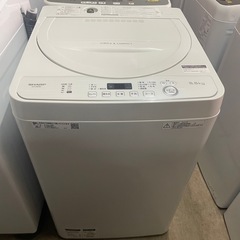 20年製 シャープ　洗濯機　5.5k ES-GE5D ST