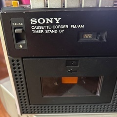 SONY ラジカセ　ＣＦ-１９００　ジャンク品 の画像