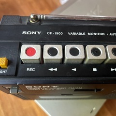 SONY ラジカセ　ＣＦ-１９００　ジャンク品 の画像