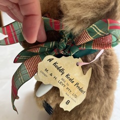 コアラのぬいぐるみ　カンガルーの毛の画像