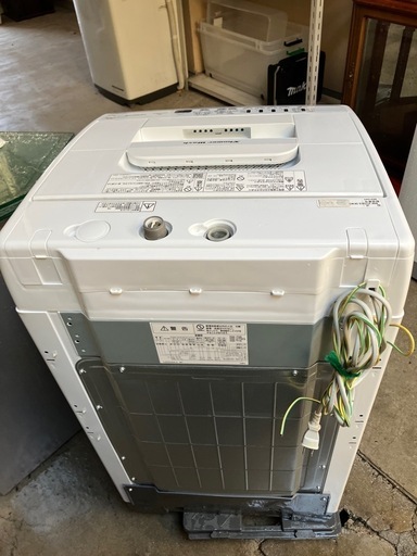 O2505-103 日立 全自動電気洗濯機 NW-Z70E5 2019年製 動作確認済み 容量7kg キズ汚れ有り