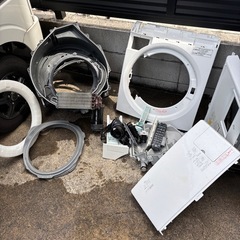 【訳あり ※脱水時のモーター音が大きい】【分解洗浄・消耗品交換済み】パナソニック　ドラム式  NA-VX7100L 洗濯9kg 乾燥 6kg 左開き  Vベルト、給水弁交換　無料配達設置行います(条件あり) Panasonic  2012年式　ヒートポンプ式洗濯乾燥機の画像