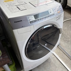 【訳あり ※脱水時のモーター音が大きい】【分解洗浄・消耗品交換済み】パナソニック　ドラム式  NA-VX7100L 洗濯9kg 乾燥 6kg 左開き  Vベルト、給水弁交換　無料配達設置行います(条件あり) Panasonic  2012年式　ヒートポンプ式洗濯乾燥機