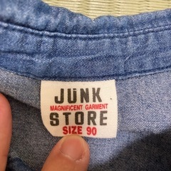 ベビー服 デニムワンピース 90サイズの画像