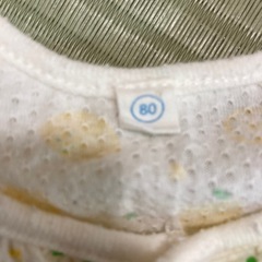 ベビー服 レモン柄ロンパース 80サイズの画像