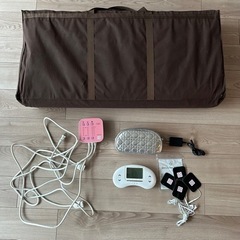 【ほぼ未使用】家庭用ヒートマット、家庭用エステマシン