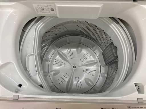 【愛品館江戸川店】保証充実　パナソニック　2023年製　6.0kg全自動洗濯機　NA-F6B1