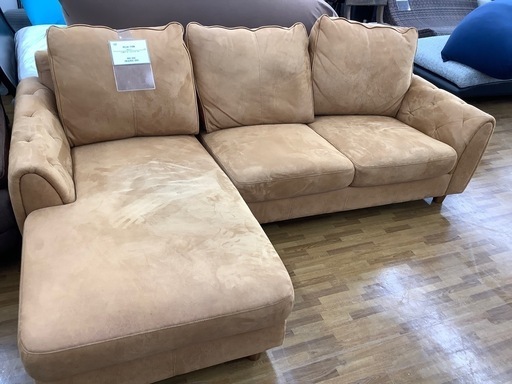 90分の無料軽トラック貸出サービス！【RELAX FORM/リラックスフォーム)3人掛カウチソファ