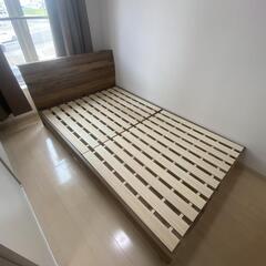 【美品】☆セミダブルベッド☆フレームのみ☆