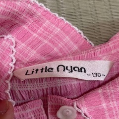 子ども服 ピンクワンピース 130サイズの画像