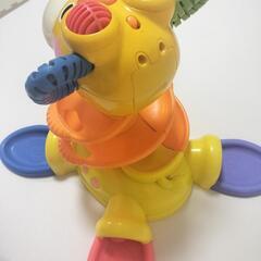 お渡しの方決定【美品】1-3歳頃ボール遊び　フィッシャープライス ゴー・ベビー・ゴー! おすわり たっち キリンさん
の画像