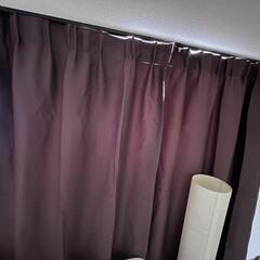 断熱遮光遮音性カーテン100cm X130cm 2枚ぬ